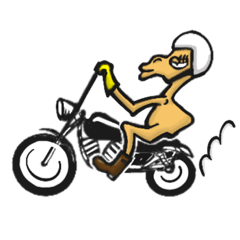 [LINEスタンプ] モーターサイクルライフ 