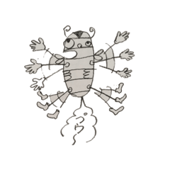 [LINEスタンプ] ダン吉