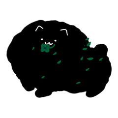 [LINEスタンプ] 幸運を呼ぶ黒い猫 