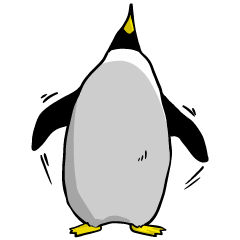 [LINEスタンプ] 素直なペンギンスタンプ