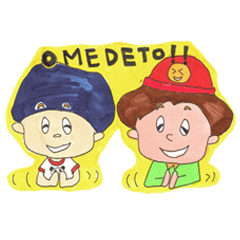 [LINEスタンプ] タローちゃんとジローちゃん
