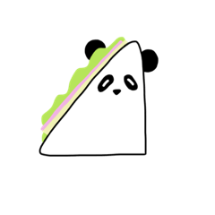 [LINEスタンプ] パン・ダ