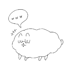 [LINEスタンプ] ヤギのメェメェ