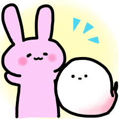 うさぎとちいさなおばけさん1
