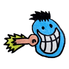 [LINEスタンプ] カラフルまめスタンプ いえーい