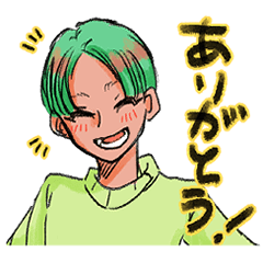 [LINEスタンプ] 色彩男子 