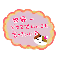 [LINEスタンプ] 使える！仲良し猫のふわトラみけ