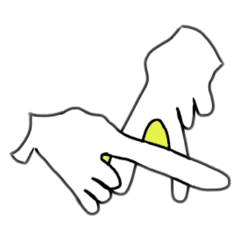[LINEスタンプ] ザ・ハンド