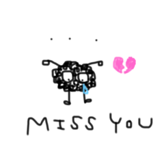 [LINEスタンプ] ツンデレ ぐるる 英語ver.