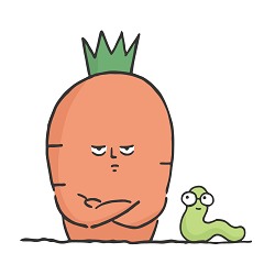 [LINEスタンプ] のとしんにんじん