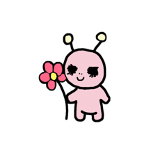 [LINEスタンプ] まつげ妖精 