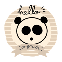[LINEスタンプ] ぱんだフル 