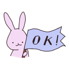 [LINEスタンプ] うさぎのぽち