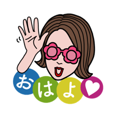 [LINEスタンプ] 日常ホニコちゃん