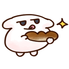 [LINEスタンプ] パンを食う生き物（敬語）