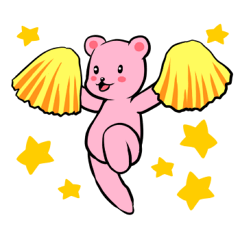 [LINEスタンプ] どたばたくまさん