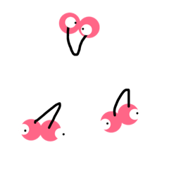[LINEスタンプ] まこじのめだま