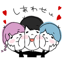 [LINEスタンプ] こまさんちのスタンプ