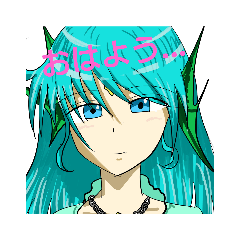 [LINEスタンプ] オリキャラあいさつスタンプ 