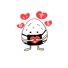 [LINEスタンプ] マスクおにぎり。