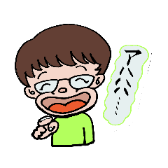 [LINEスタンプ] つづきの話はあのねのねー