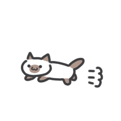 [LINEスタンプ] しゃむネコちゃん