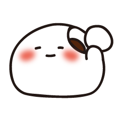 [LINEスタンプ] だいすき大福さん