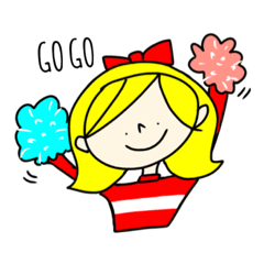 [LINEスタンプ] Good times with Summer
