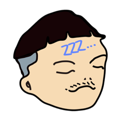 [LINEスタンプ] オカッパボーイ