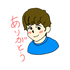 [LINEスタンプ] 天然パーマboy 