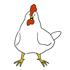 [LINEスタンプ] ニワトリトヒヨコ fetchpriority=high