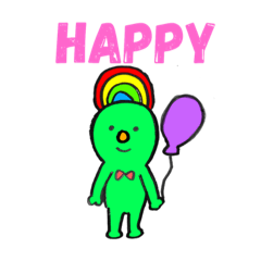 [LINEスタンプ] 宇宙人すぺーくんスタンプ 