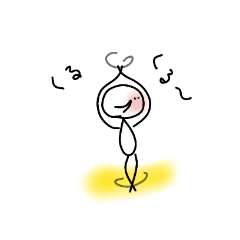 [LINEスタンプ] シュールな棒にんげん