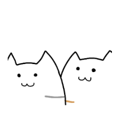 [LINEスタンプ] にゃー(ウミウシ) 2