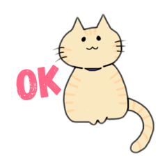 [LINEスタンプ] なんとも言えないねこたち。