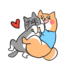 [LINEスタンプ] ベーコンと蛋餅 