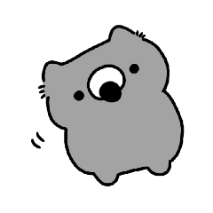 [LINEスタンプ] ウォンバット2