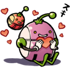 [LINEスタンプ] ベジロイドスタンプそのに