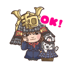 [LINEスタンプ] ゆめちゃん.ワシンくん