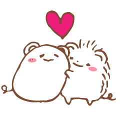 [LINEスタンプ] はりーとゆかいな仲間たち