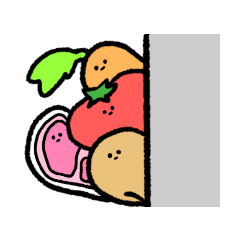 [LINEスタンプ] カレーの気持ち