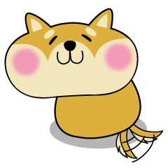 [LINEスタンプ] 甘え上手な 柴犬の蜜ちゃん