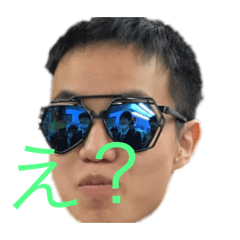 [LINEスタンプ] さこけんスペースヤンキーサングラス集の画像（メイン）