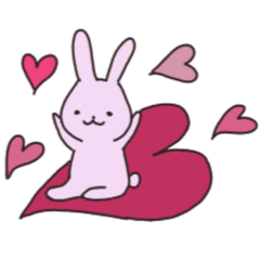 [LINEスタンプ] うさぎのぽち 2 