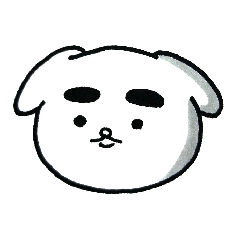 [LINEスタンプ] 自由気ままな犬 