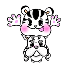 [LINEスタンプ] ルカとら ＆ まさブル （敬語も） 