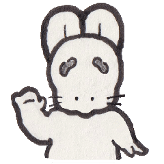 [LINEスタンプ] ドドっとうさぎ