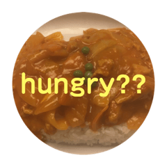 [LINEスタンプ] hungry？