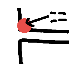[LINEスタンプ] だいたいこの辺りスタンプ
