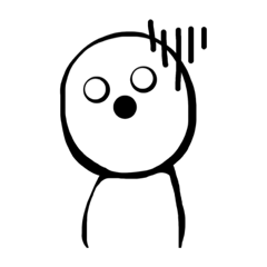 [LINEスタンプ] しらたま野郎【日常で使える】